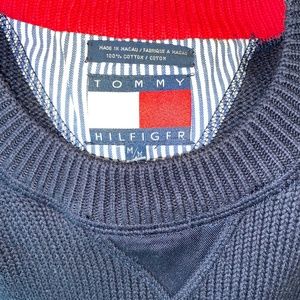 New Tommy Hilfiger Navy Sweater